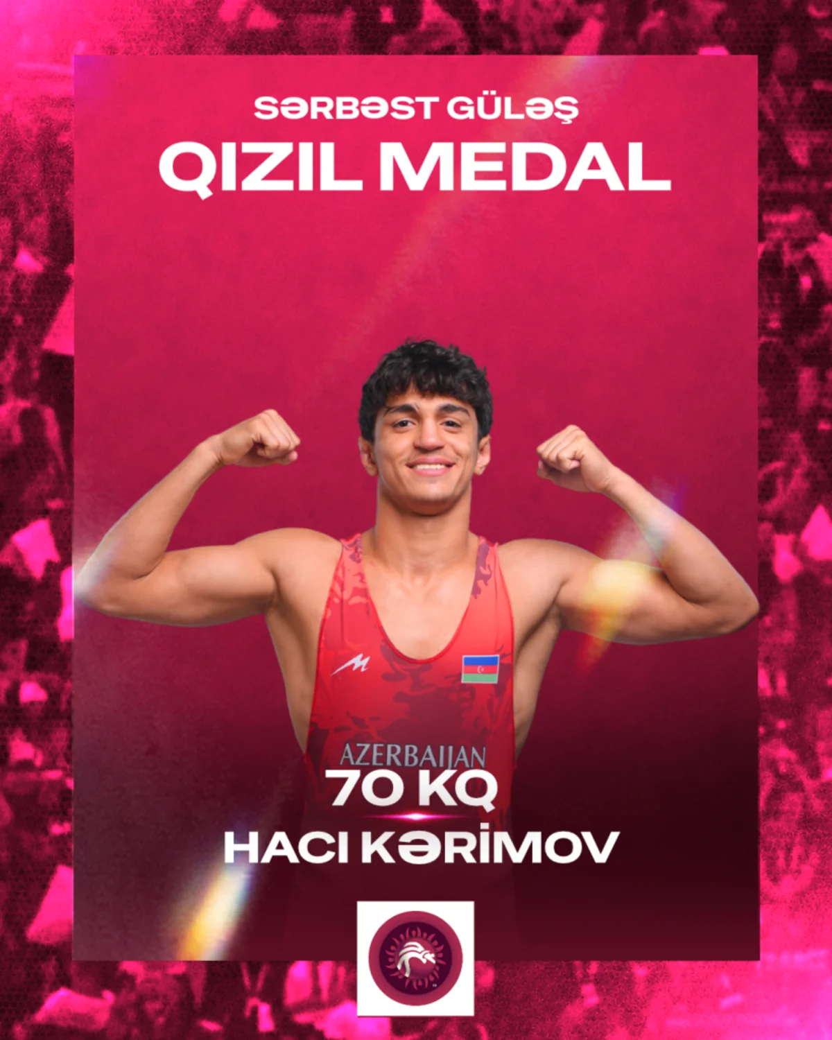 Güləşçimiz Avropa çempionu oldu