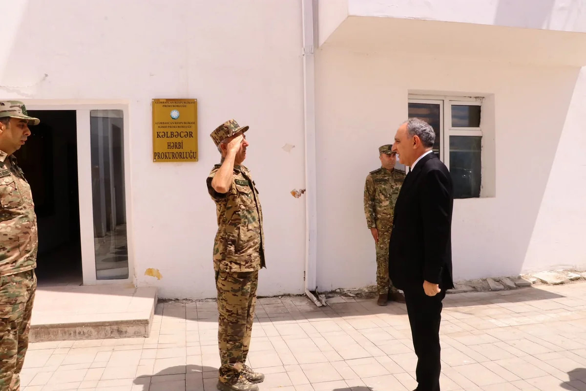 Kamran Əliyev Kəlbəcərdə prokurorluq oraqanlarının xidməti fəaliyyəti ilə tanış oldu - FOTOLAR