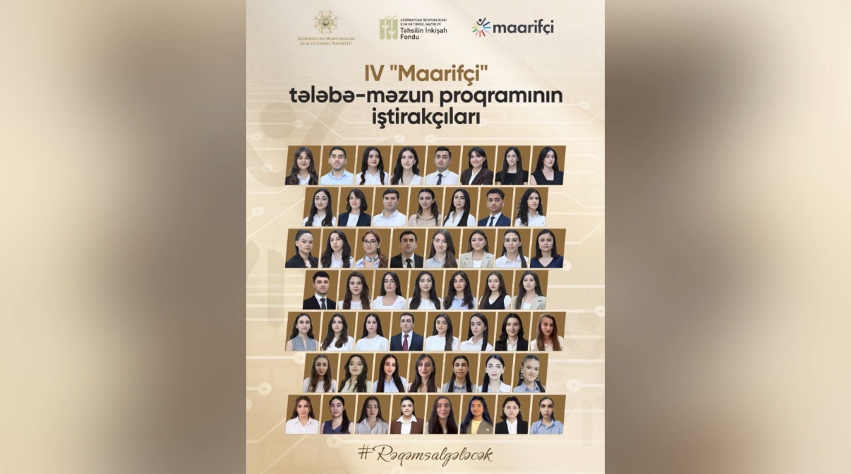 IV “Maarifçi” proqramının iştirakçıları ilə görüş - FOTOLAR