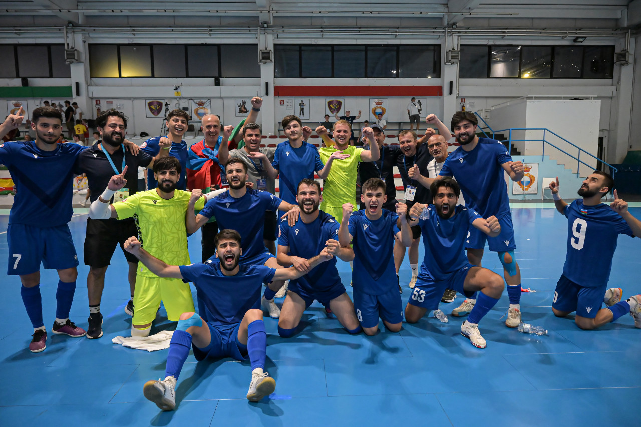 Komandamız Avropa Universitet Oyunlarının final mərhələsində - FOTOLAR