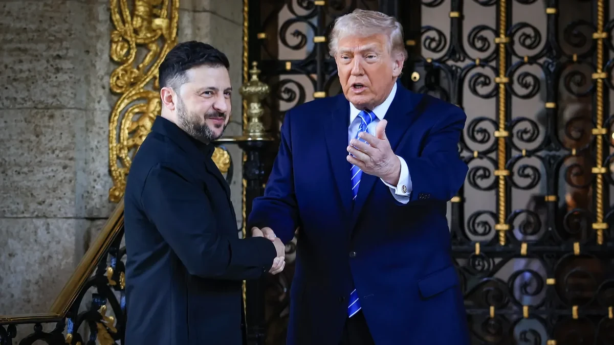 Tramp Zelenski ilə Ağ Evdə görüşdü