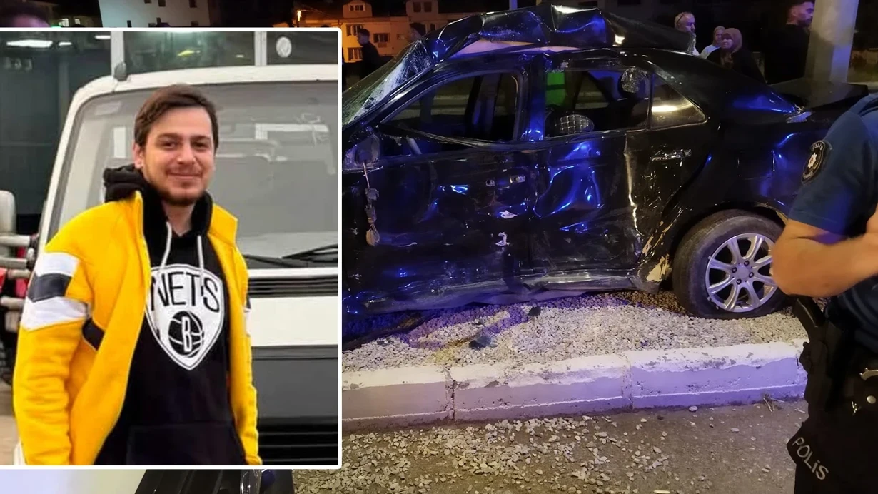 Avtobusla toqquşan avtomobilin sürücüsü öldü
