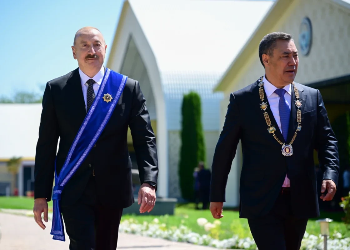 Prezidentin Qırğızıstan səfərindən GÖRÜNTÜLƏR