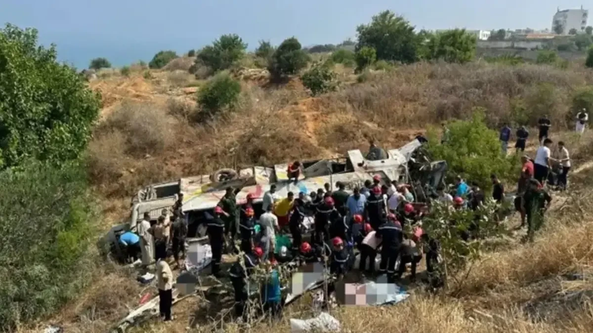 Sərnişin avtobusu aşdı - 25 nəfər ölən var&nbsp;
