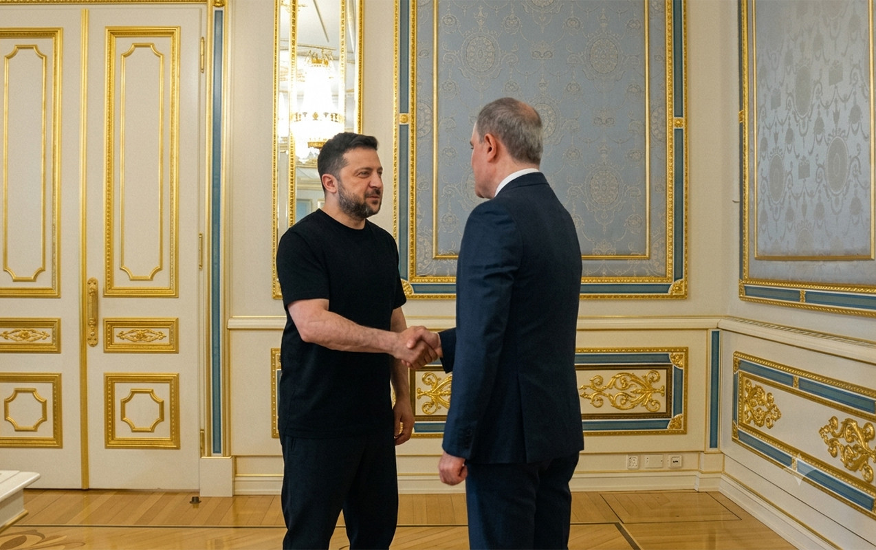 Zelenski Ceyhun Bayramovu qəbul etdi&nbsp;