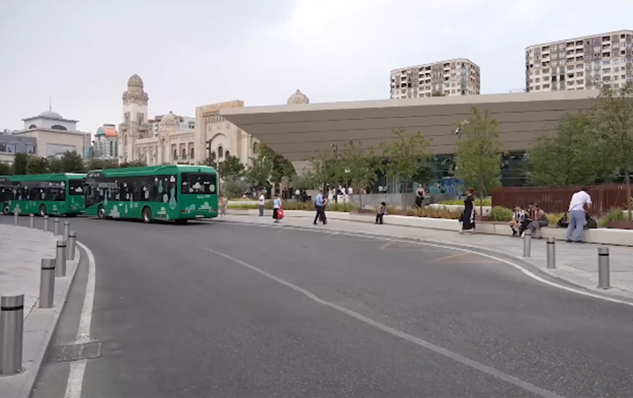 “28 May” NMM-də avtobusların dayanacaq yerləri dəyişdirildi