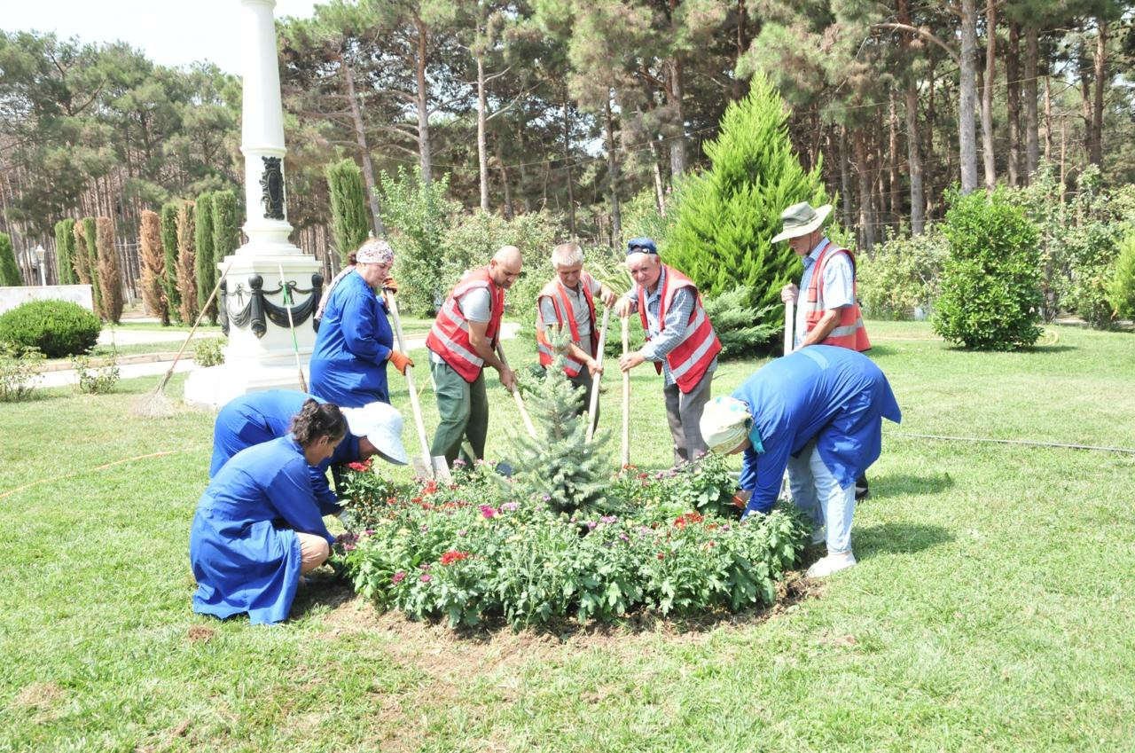 Abşeronda iməcilik keçirildi - FOTOLAR