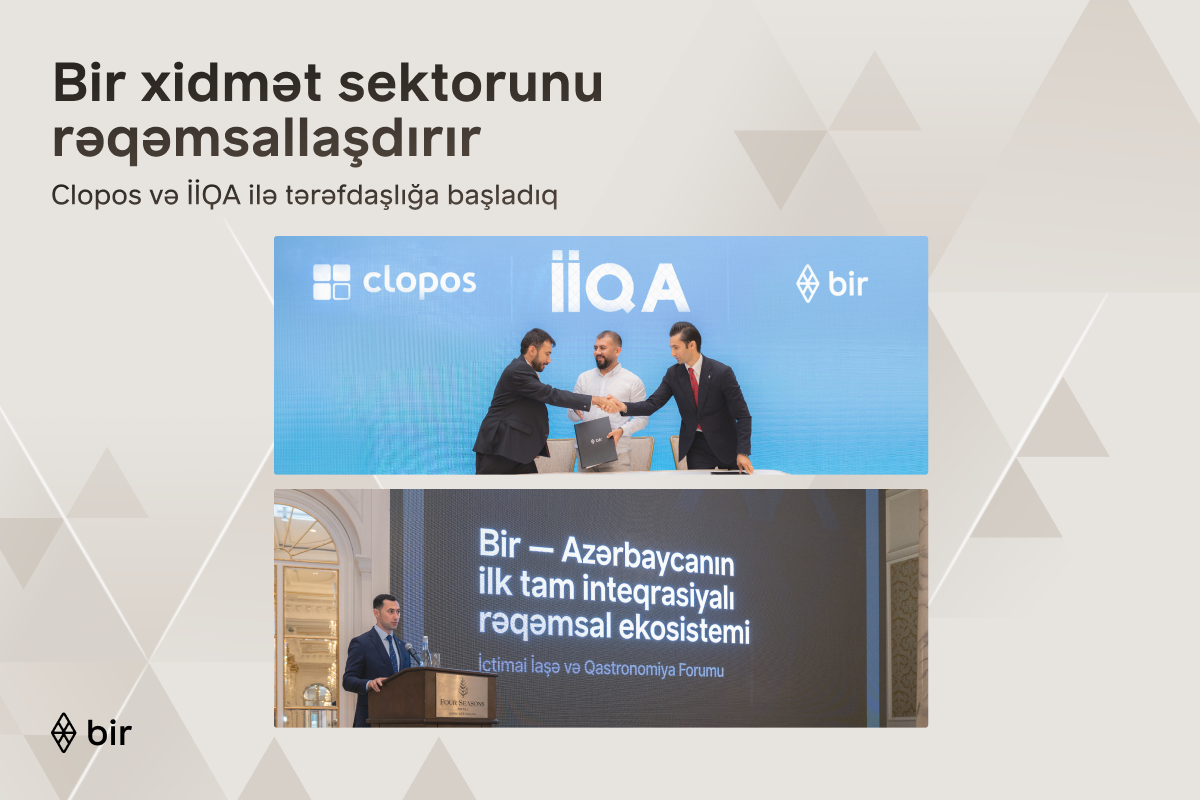 Bir ekosistemi xidmət sektorunda müştəri təcrübəsini rəqəmsallaşdırır