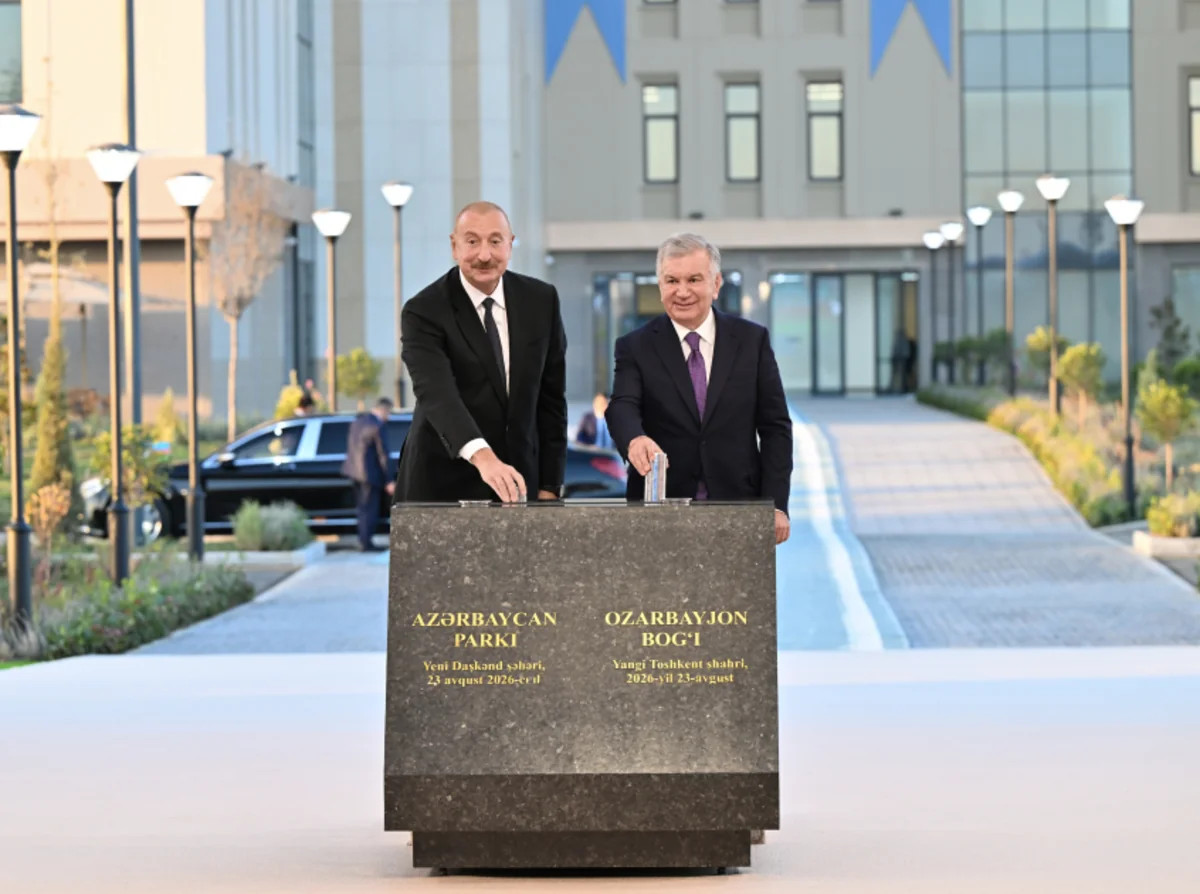 Yeni Daşkənd şəhərində \"Azərbaycan\" parkının təməli qoyulub