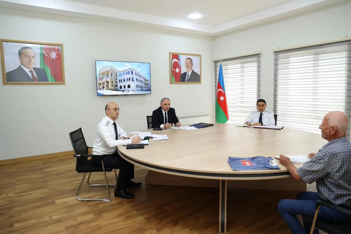 Baş prokuror Şəkidə vətəndaş qəbulu keçirdi - FOTOLAR