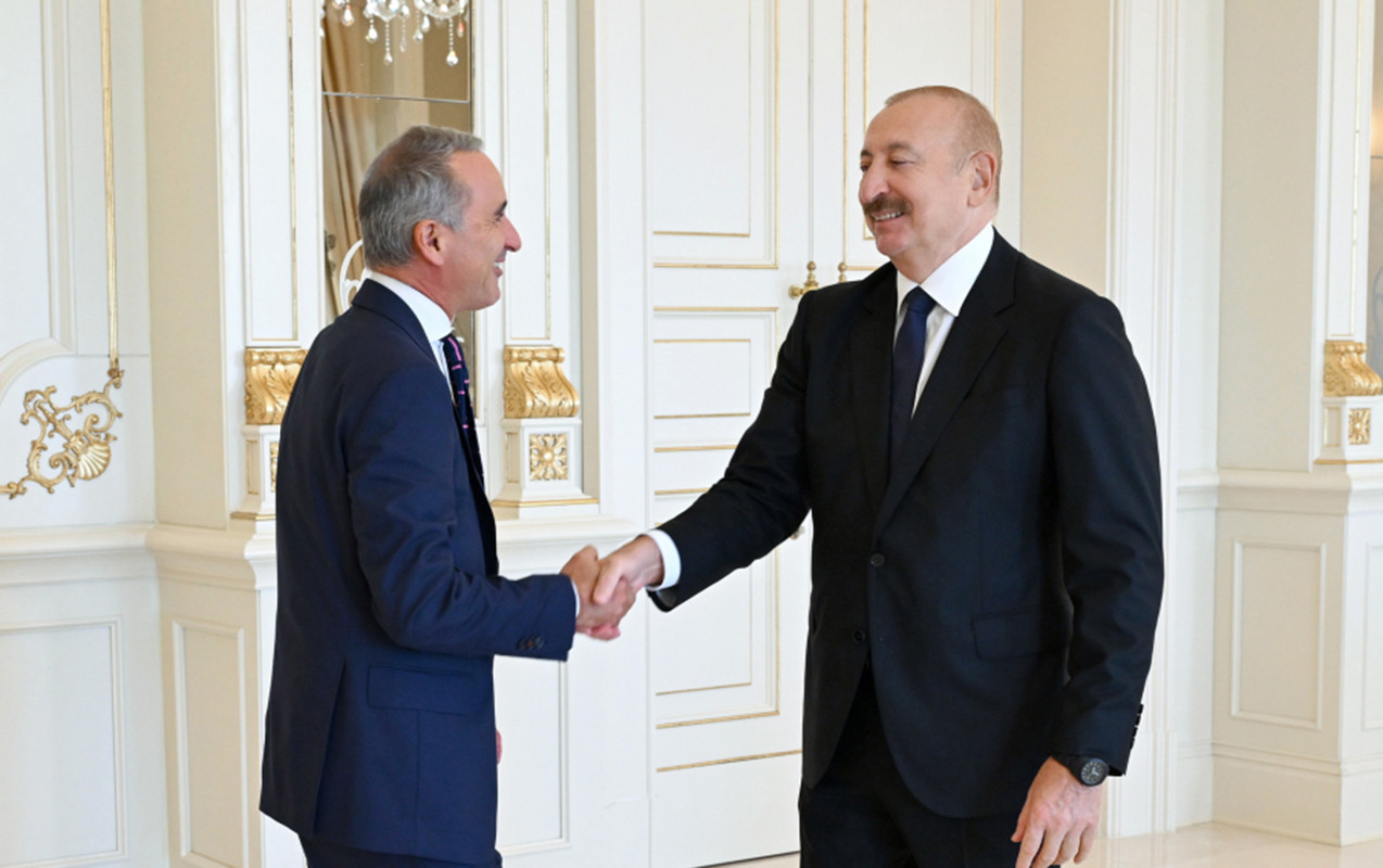 Prezident qəbul keçirdi - FOTOLAR
