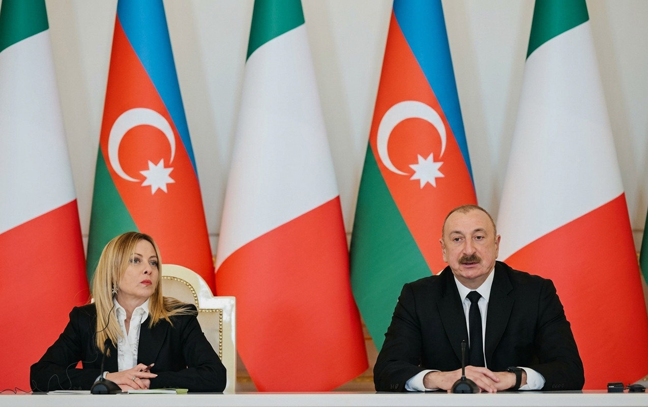 Meloni İlham Əliyevə təşəkkür etdi