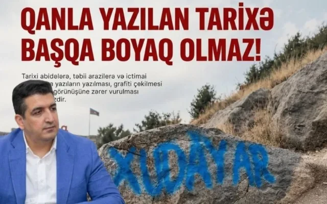 Qanla yazılan tarixə başqa boyaq olmaz! -&nbsp;Zaur Əhməd yazır