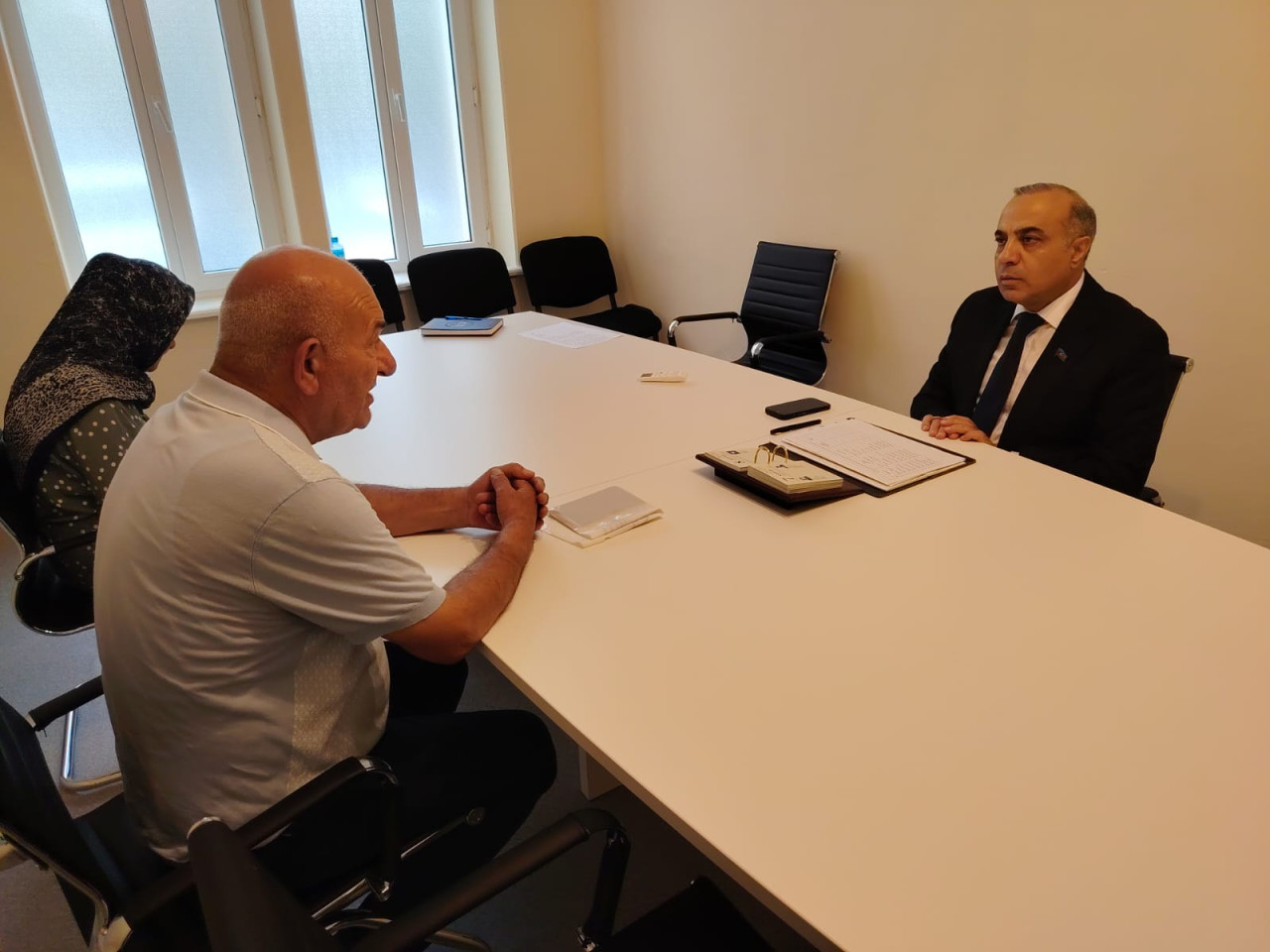 Azay Quliyev seçicilərin növbəti qəbulunu keçirdi - FOTOLAR