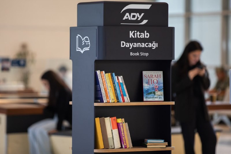 “Kitab Dayanacağı” Sumqayıt Dəmiryol Vağzalında -&nbsp;FOTOLAR