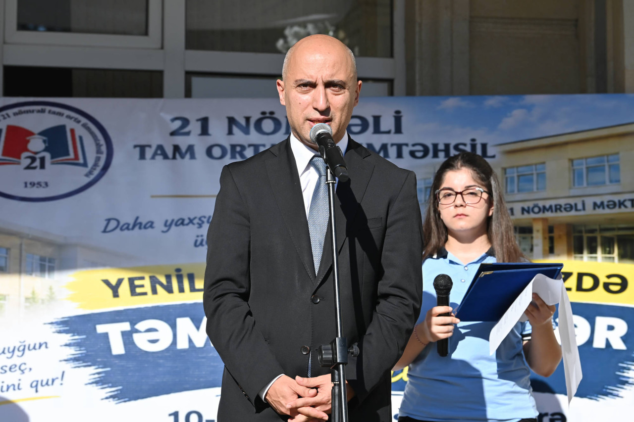 Emin Əmrullayev Bilik Gününü bu məktəbdə qeyd etdi - FOTOLAR&nbsp;