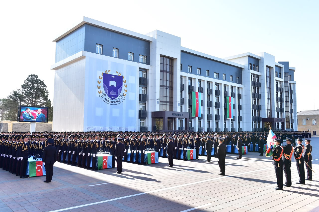 Polis Akademiyasında andiçmə mərasimi keçirildi - FOTO/VİDEO