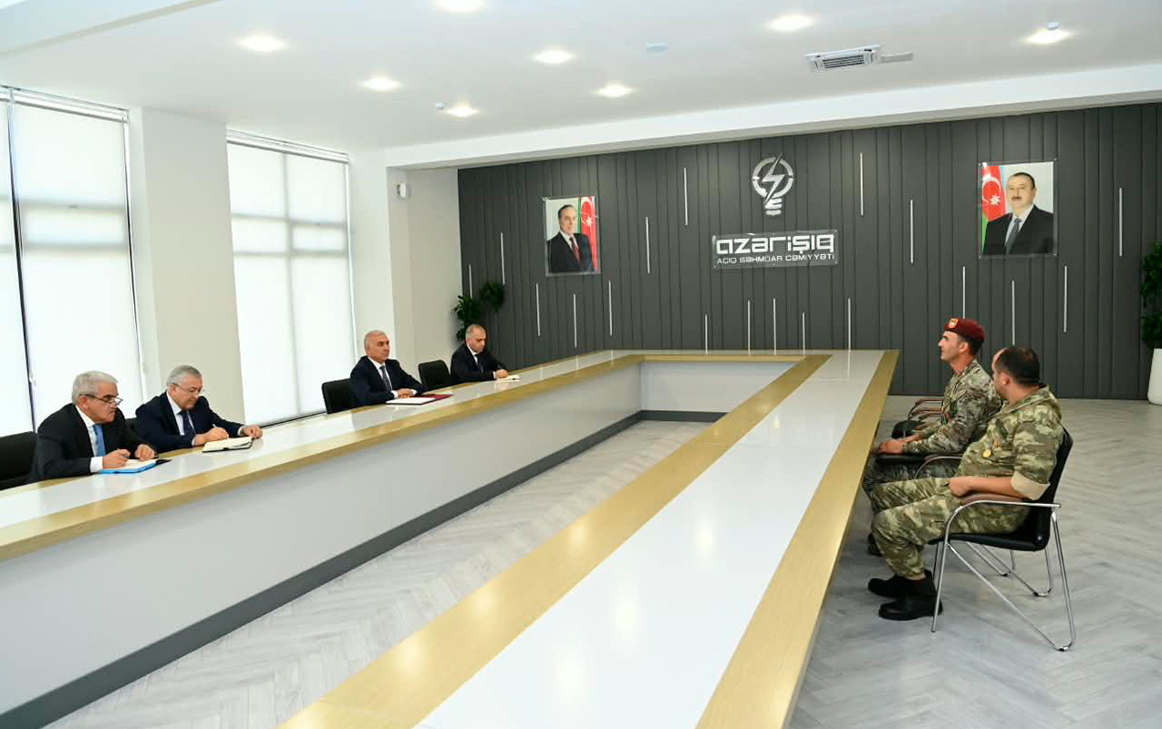 Vüqar Əhmədov Ağdamda vətəndaşları qəbul etdi - FOTO