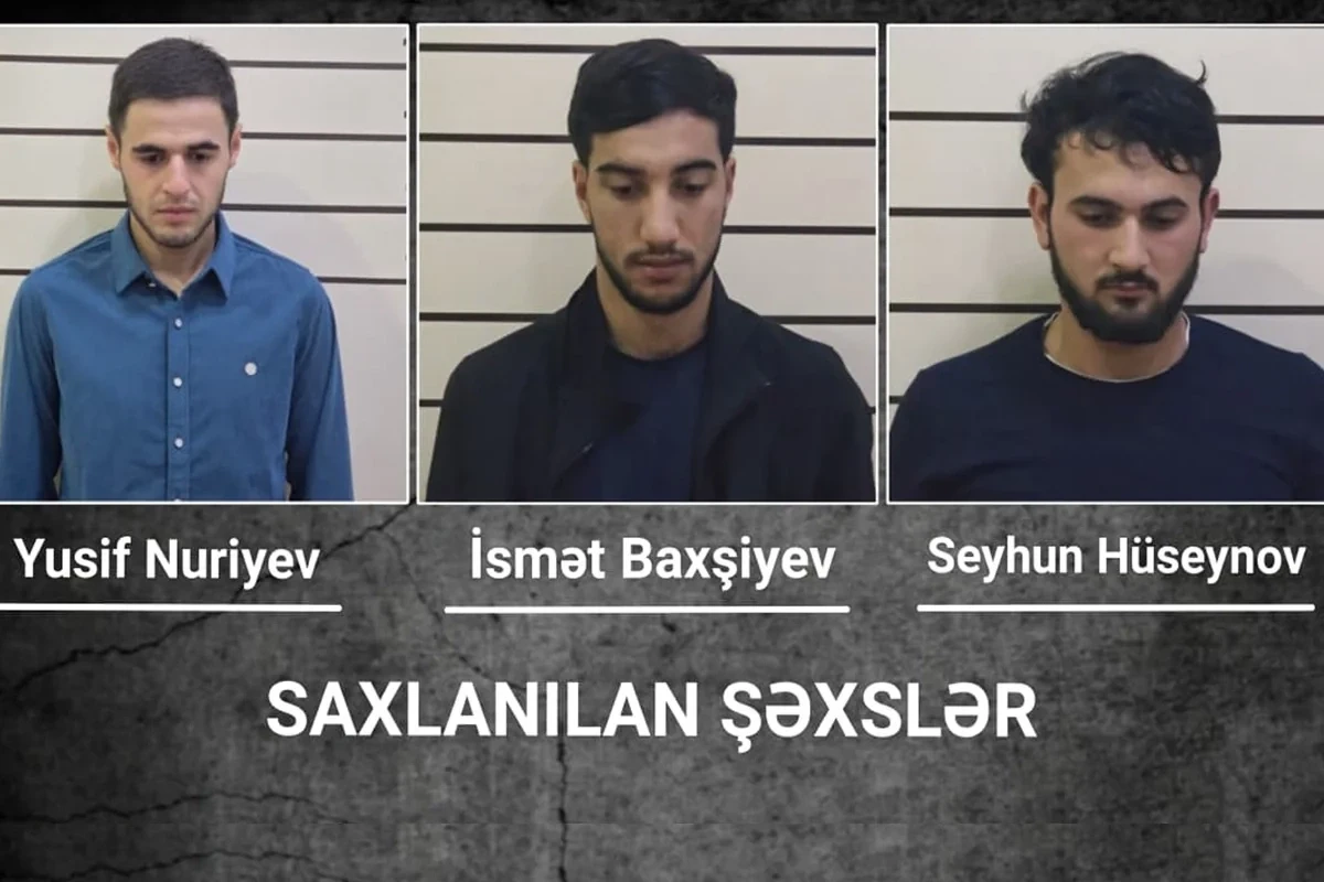 Evdən pul dolu seyfi oğurlayan şəxslər saxlanıldılar