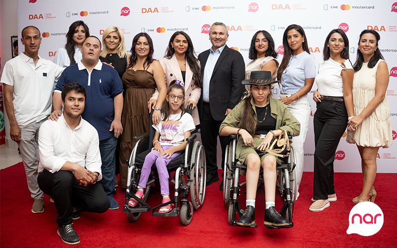 “Nar” inklüziv mövzulu sənədli filmin nümayişinə dəstək göstərdi - FOTOLAR