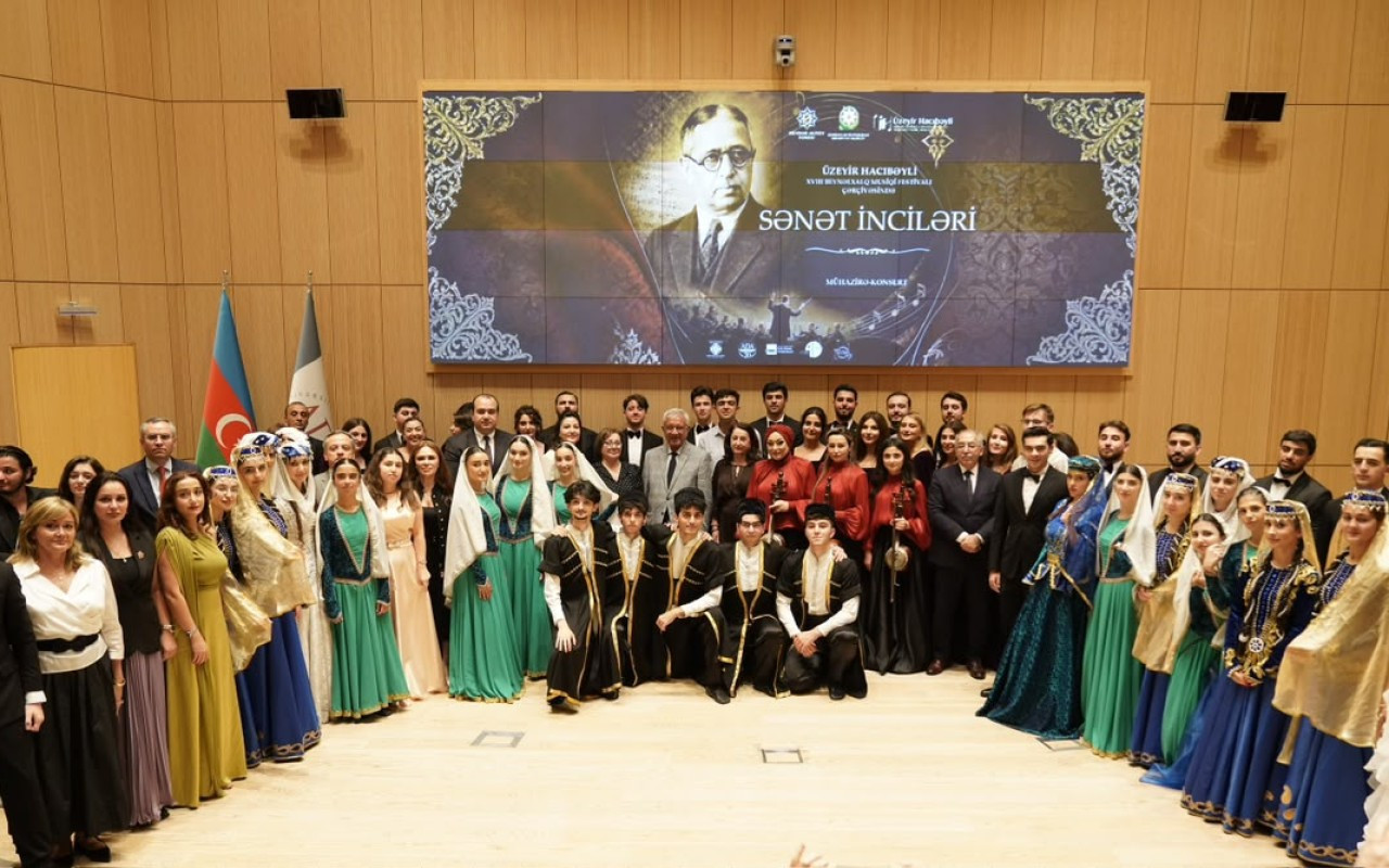 “Sənət inciləri” layihəsi üzrə ADA Universitetində mühazirə keçirildi  - FOTOLAR 