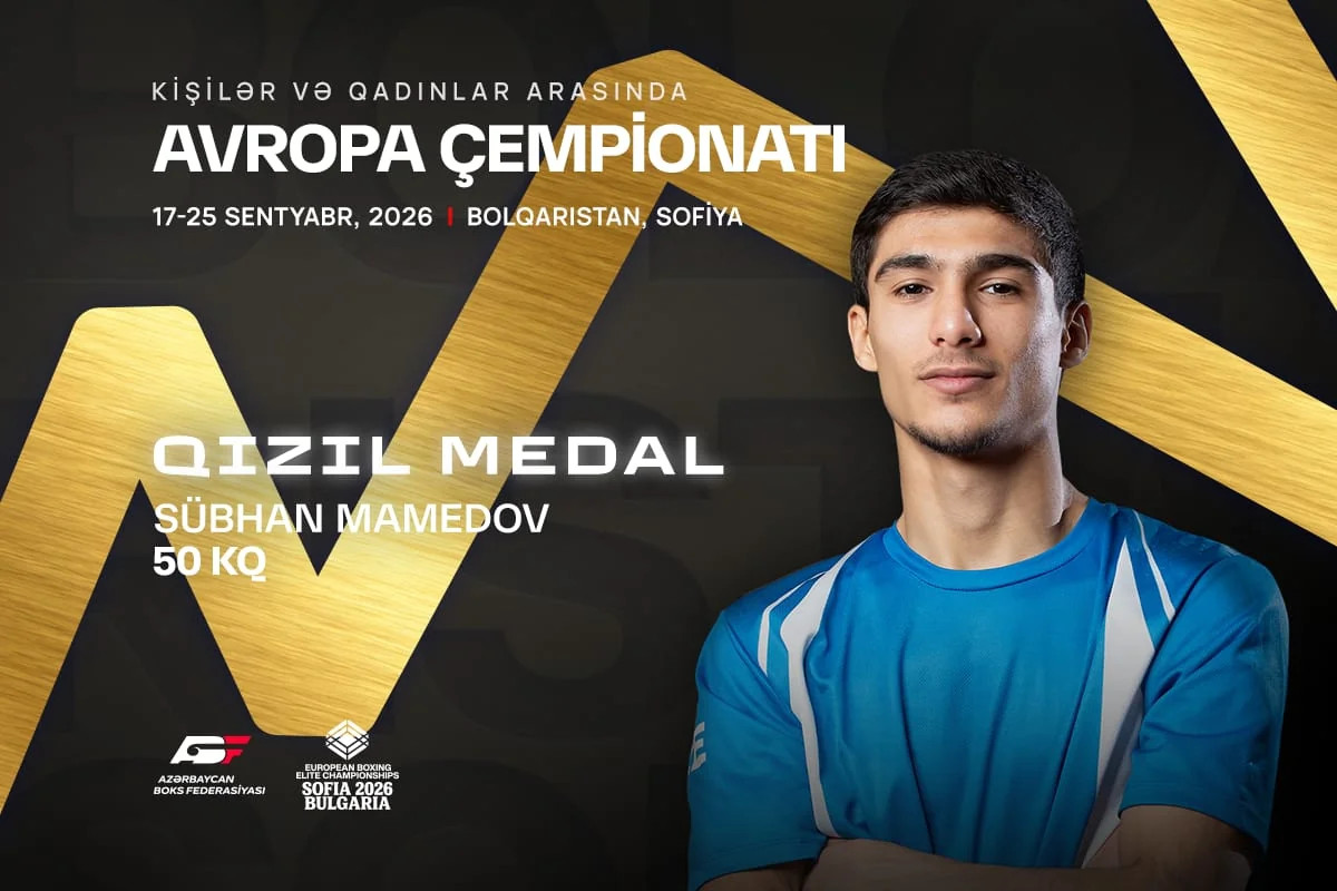 Boksçumuz Sübhan Mamedov Avropa çempionu oldu