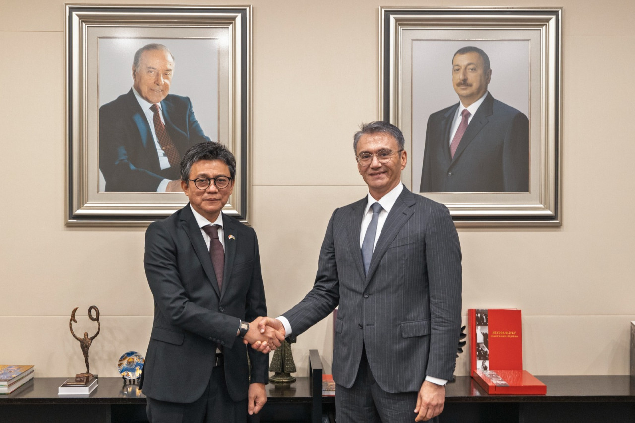 “AzerGold” QSC-də İndoneziyanın ölkəmizdəki səfiri ilə görüş keçirildi - FOTO
