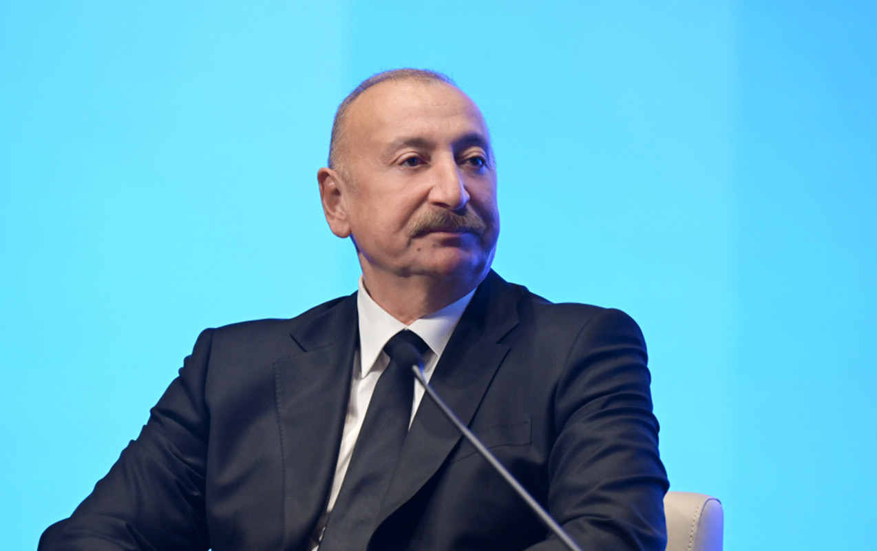 Prezidentin II Azərbaycan Beynəlxalq İnvestisiya Forumunda iştirakından GÖRÜNTÜLƏR