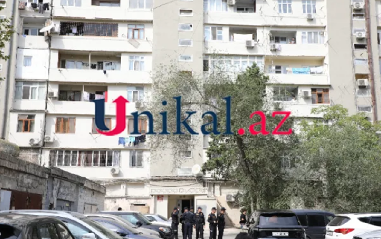 Bakıda oğlunu öldürən qadın özünü binadan atdı - FOTO