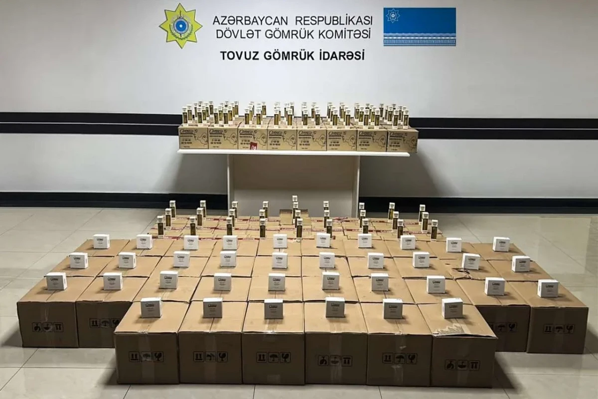 Gömrükdə bəyan edilməyən külli miqdarda kosmetik vasitə aşkarlandı&nbsp;