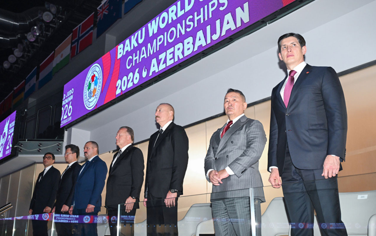 Prezidentin sosial media hesablarında cüdo üzrə dünya çempionatının açılış mərasimi ilə bağlı PAYLAŞIM