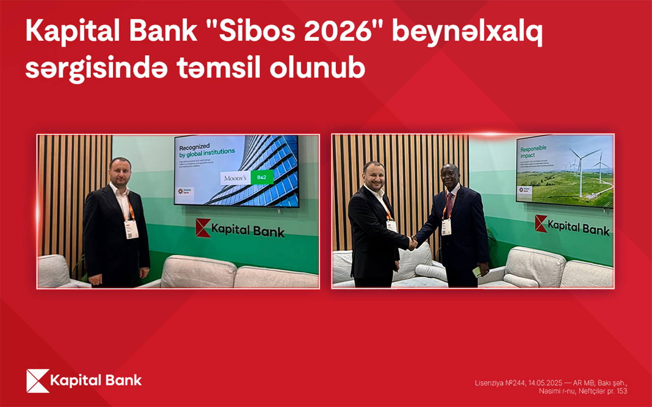 “Kapital Bank” nümayəndələri “Sibos 2026” çərçivəsində 30-dan çox işgüzar görüş keçiridi