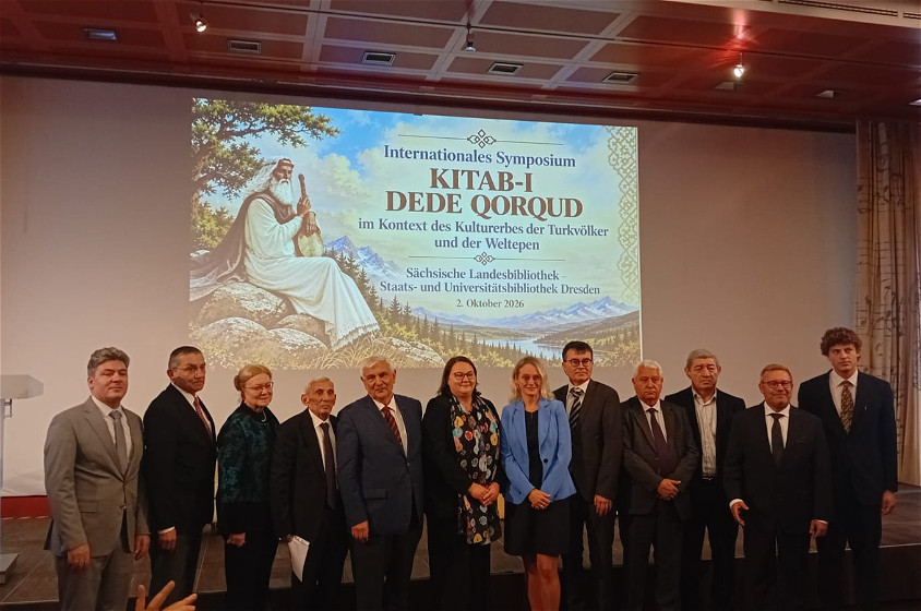 “Kitabi-Dədə Qorqud” dastanı ilə bağlı beynəlxalq elmi simpozium keçirildi - FOTOLAR