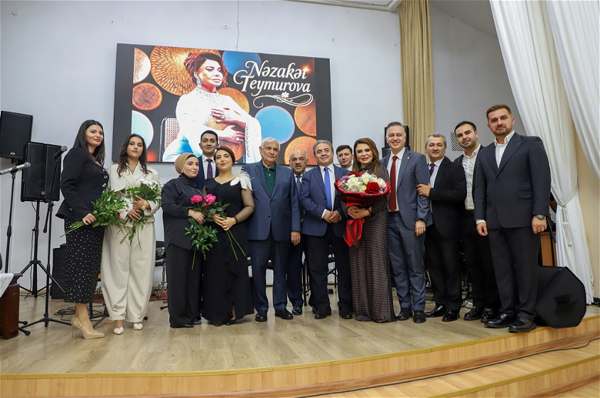ADU-da Xalq artisti Nəzakət Teymurovanın konserti keçirildi - FOTOLAR