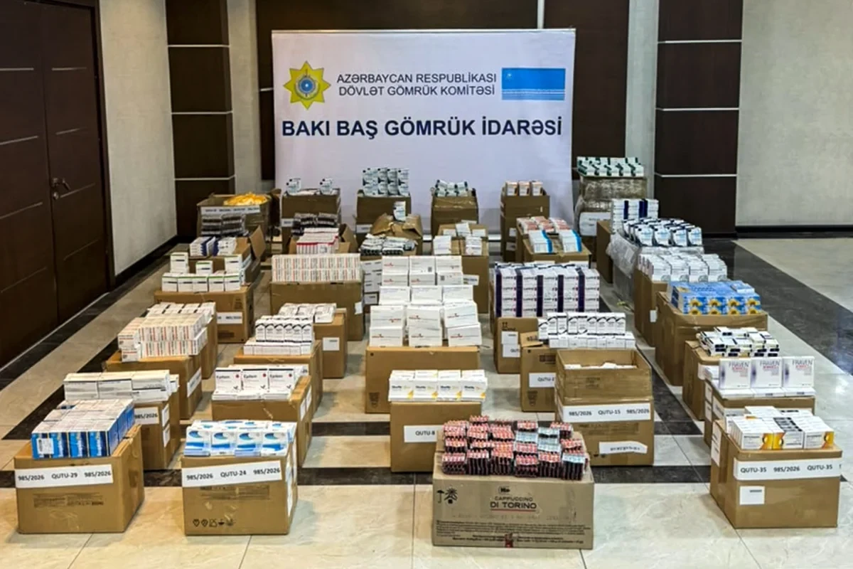 Gömrükdə yarım milyon manatdan artıq dəyəri olan dərman aşkarlandı
