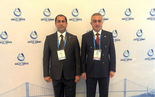 Anar Bağırov Türkiyədə Beynəlxalq Ədalət Sammitində çıxış etdi - FOTOLAR