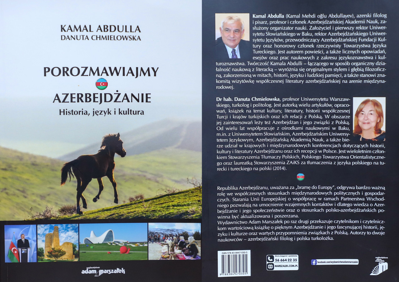 Kamal Abdullanın “Azərbaycanca danışaq” kitabı Polşada nəşr olundu
