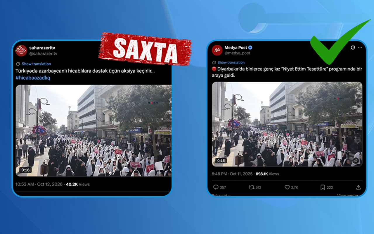 \"“Sahar Azəri”nin bu təqdimatı açıq dezinformasiya nümunəsidir\" - AÇIQLAMA