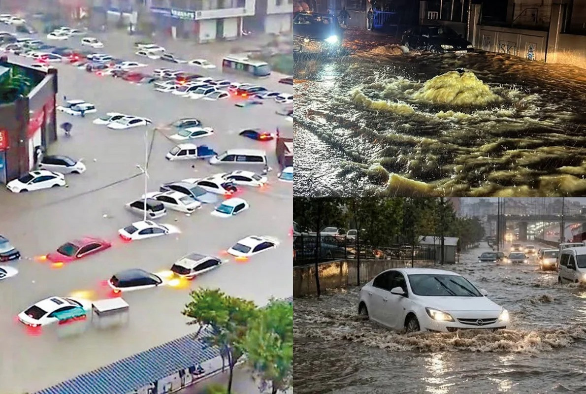 İstanbulda sel fəlakəti davam edəcək? - Təhlükə barədə xəbərdarlıq edildi 