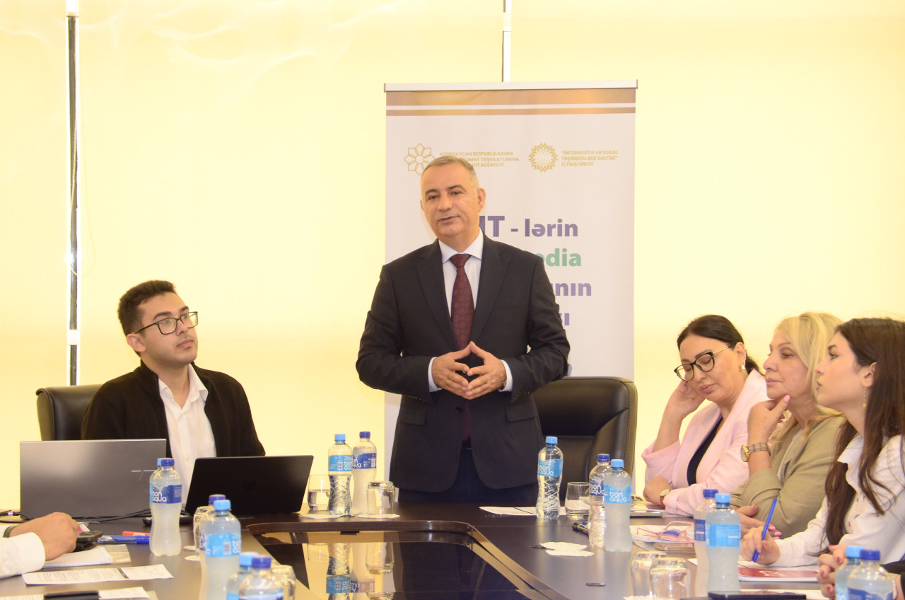 QHT-lər üçün rəqəmsal kommunikasiya və sosial media strategiyası üzrə təlim keçirildi - FOTOLAR
