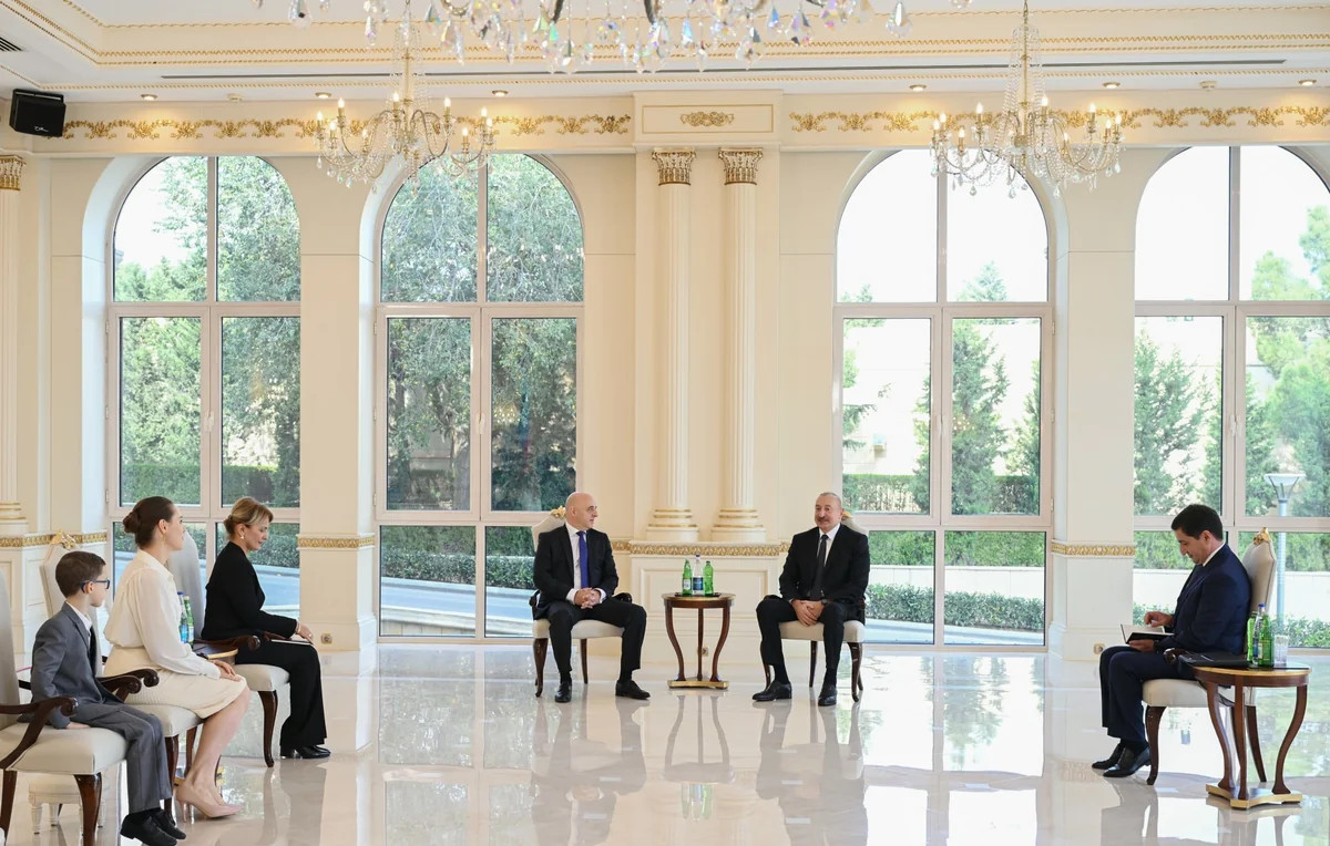Prezident Gürcüstanın səfirini qəbul etdi - FOTOLAR