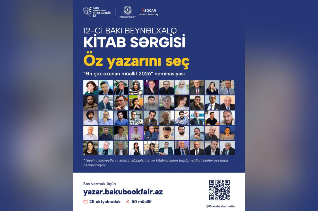 \"Öz yazarını seç” - Onlayn səsverməyə start verilir