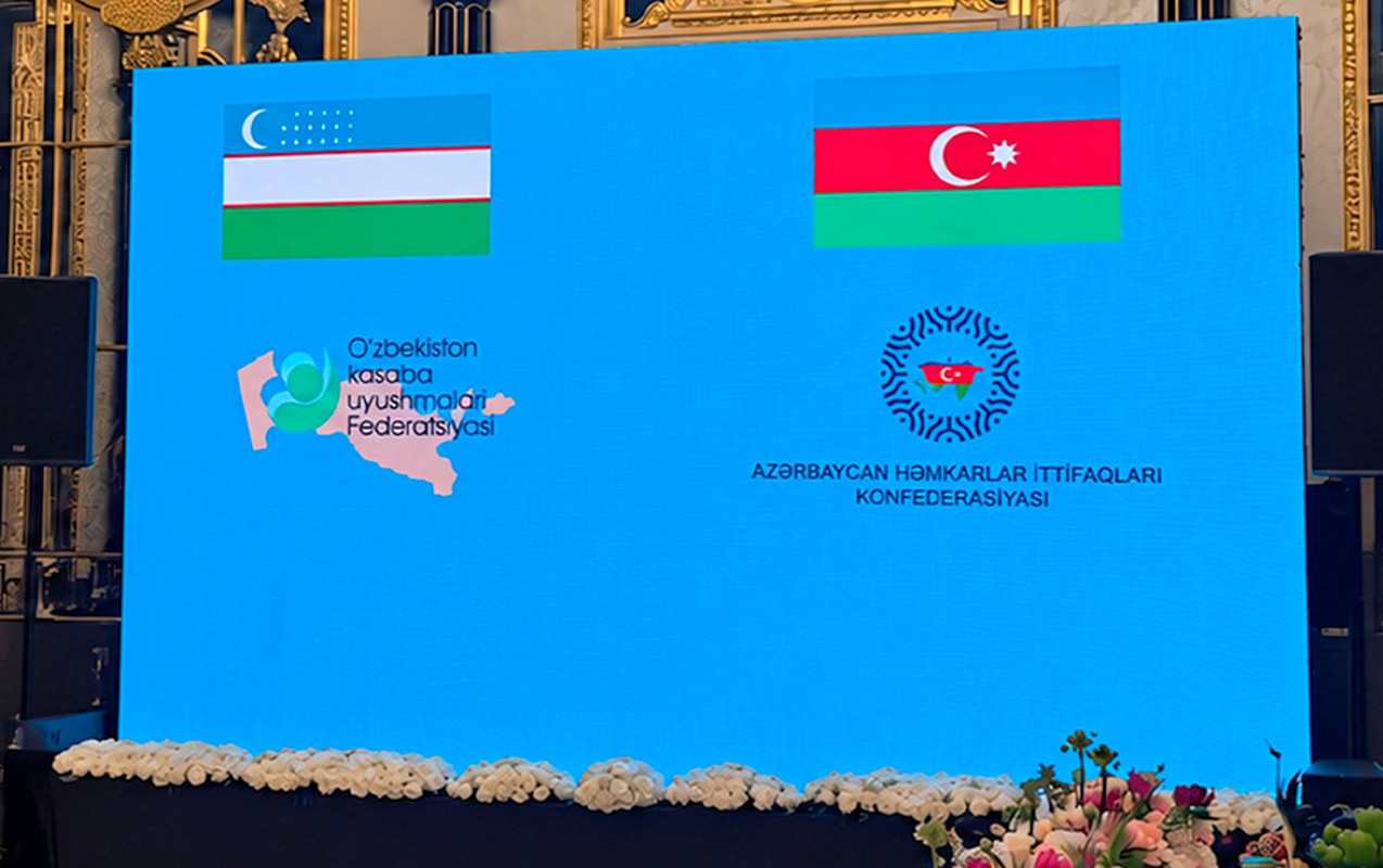 Azərbaycan və Özbəkistan həmkarlar ittifaqları arasında Memorandum imzalandı - Fotolar&nbsp;