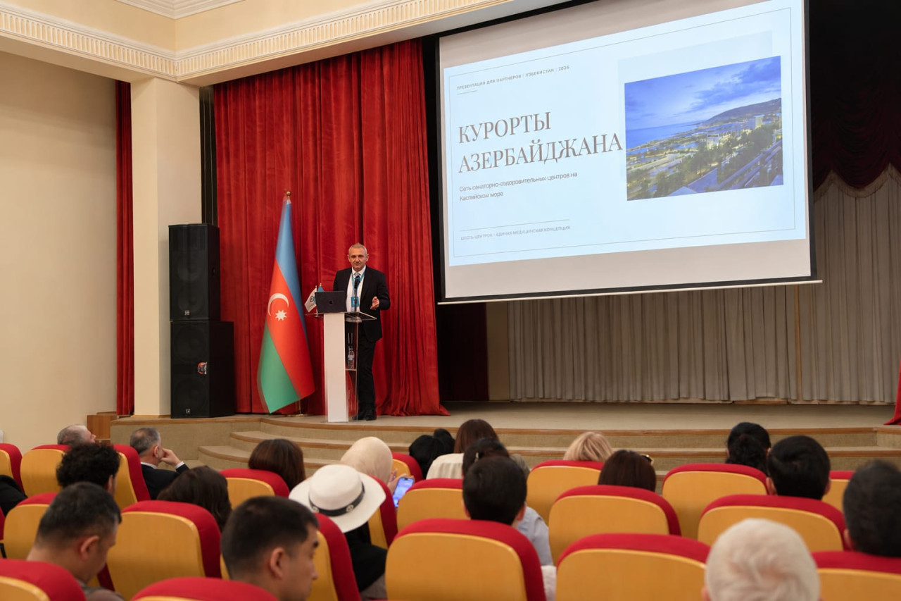 Azərbaycanın sağlamlıq turizmi “Kurort” QSC tərəfindən Özbəkistanda təbliğ edilib - FOTOLAR