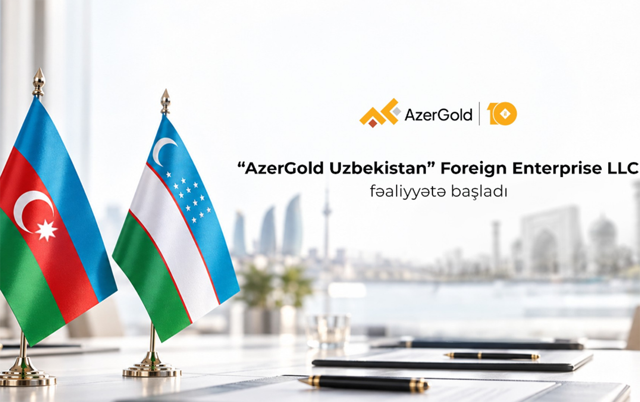 “AzerGold”un xarici ölkədə ilk törəmə şirkəti - “AzerGold Uzbekistan” təsis edildi&nbsp;