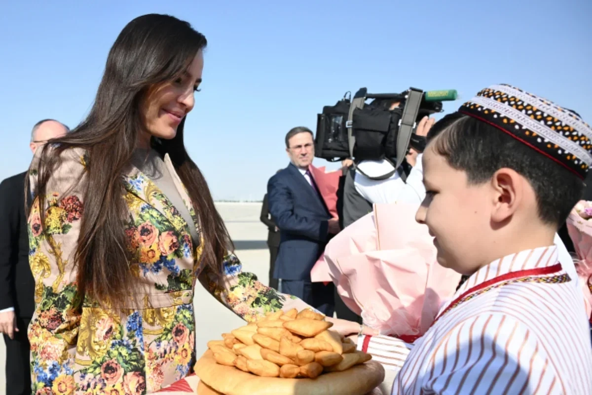 Leyla Əliyeva Türkmənistan səfərindən paylaşım etdi&nbsp;