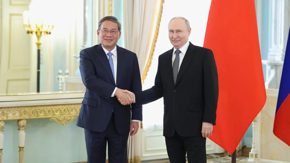 Putin və Çinin Baş naziri&nbsp;görüşdülər