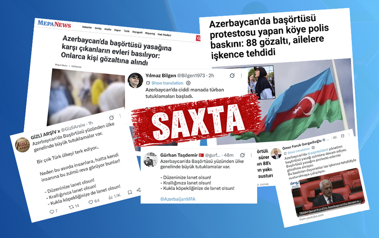 Şuradan Türkiyə mediasındakı iddialara SƏRT REAKSİYA&nbsp;