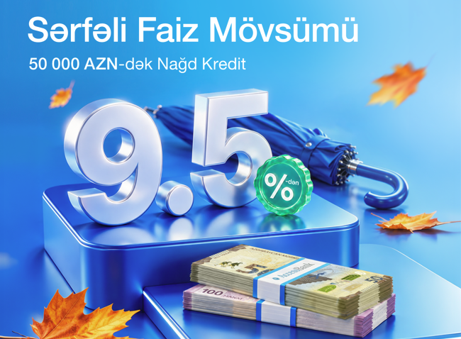 Planlarınızı reallaşdırmaq üçün AccessBank-dan 50 000 AZN-dək nağd kredit imkanı