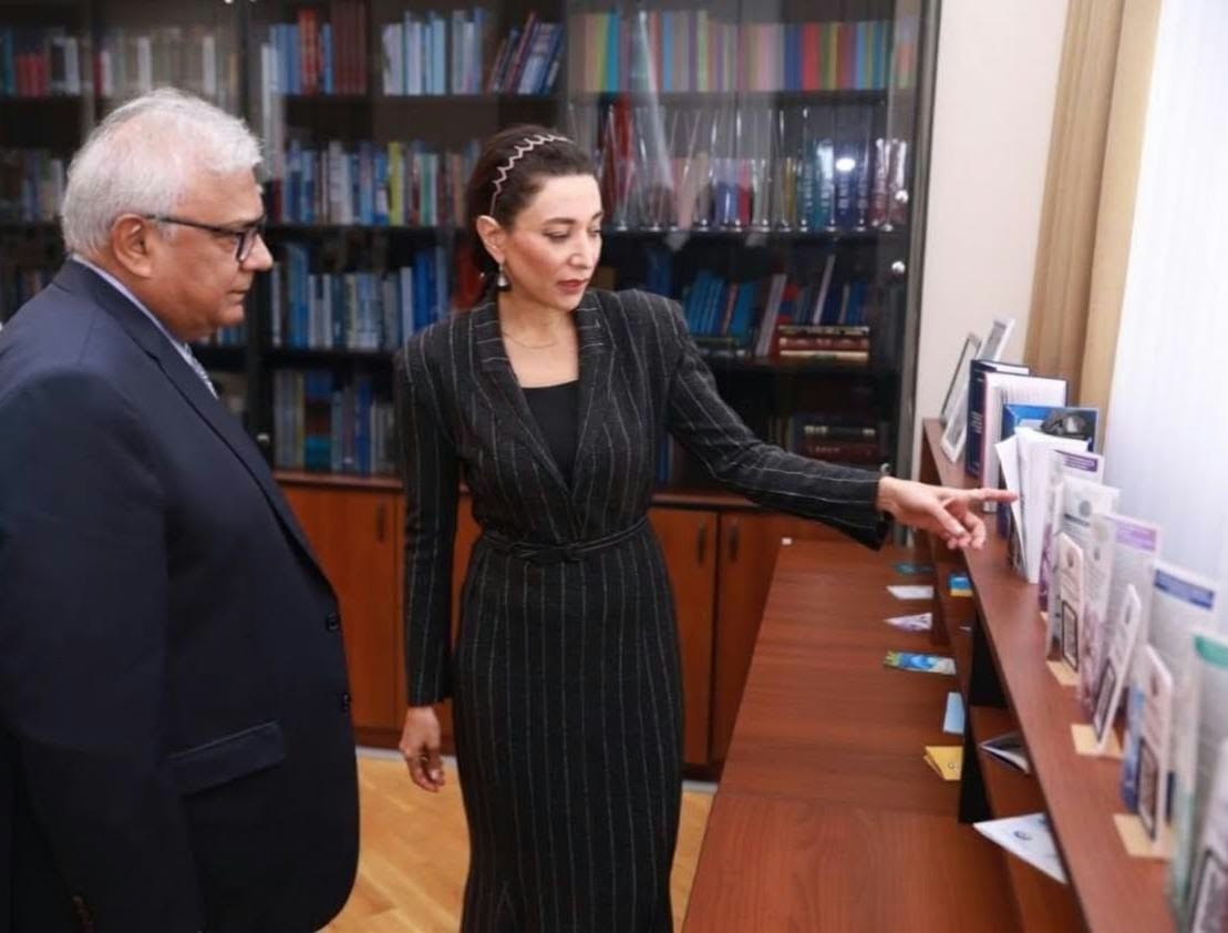 Səbinə Əliyeva Pakistanın Federal Konstitusiya Məhkəməsinin sədri ilə görüşdü - FOTOLAR
